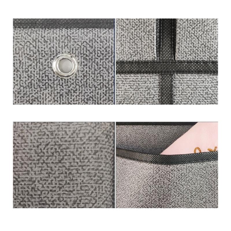 Versatile Door with 24 Pockets for Organizing Small Items Spaces Saving Storage Bag Sock Underwear X3UC