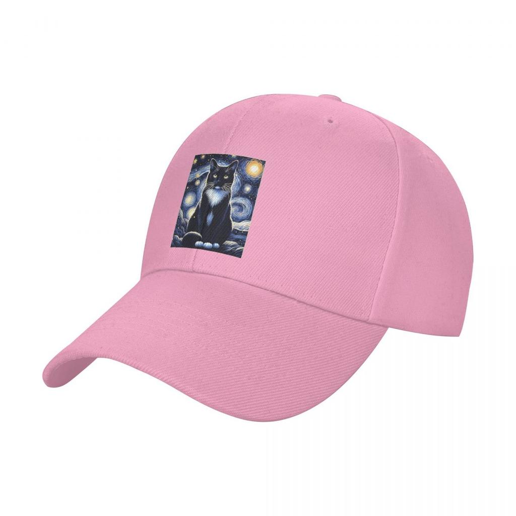 Atmungsaktive Design-Kappe Mit Smoking-Katzen-Design Unisex-Kappen Für Männer Sommerkappe Für Männer