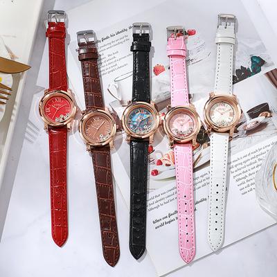 Fashion Design Women's Quartz Wristwatches Creative Diamond Woman's Watches Best Gifts for Wife,Family,Friend