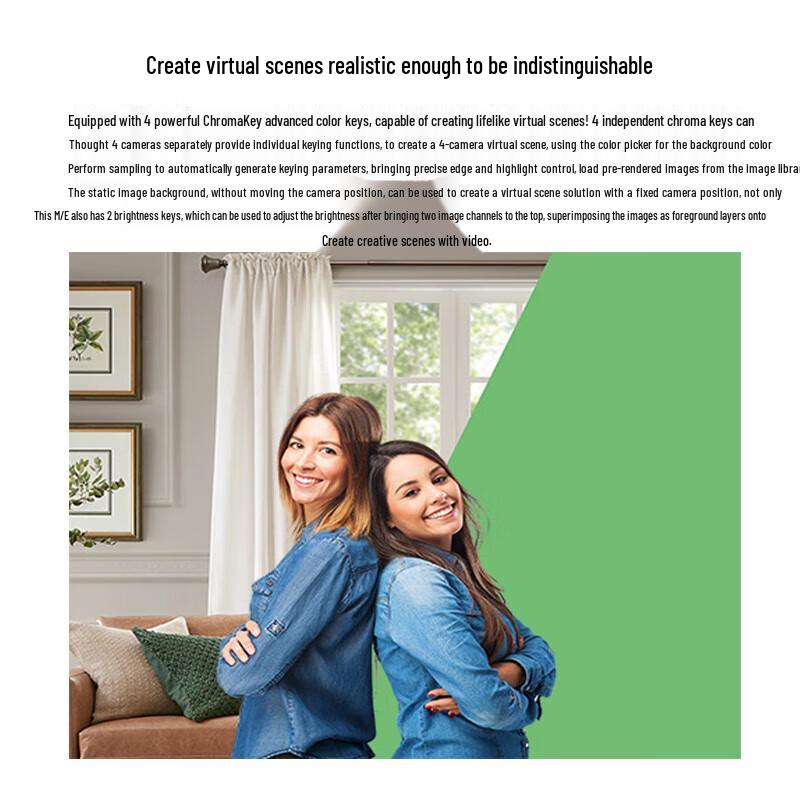 JiaShiYing R2PROMAX 4K Multi-Camera Live Stream Switcher