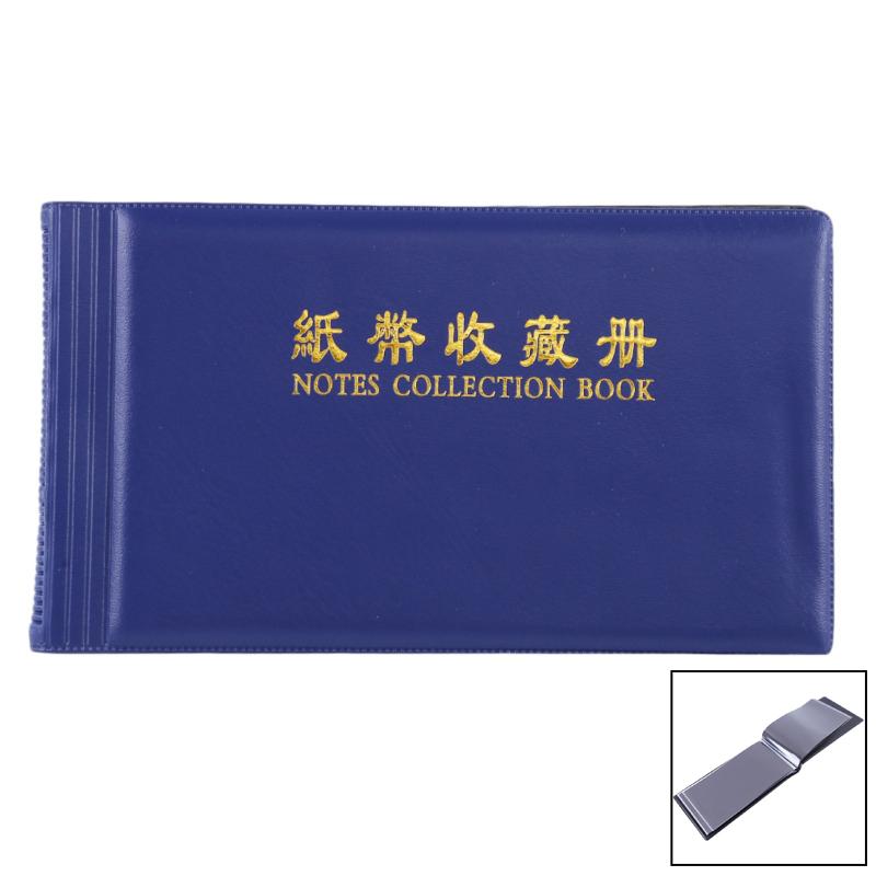 30 Pockets Banknote Currency Collecting Album 10 Sheets Clear Paper Money Holder Creative Money Banknote Protective Sleeve