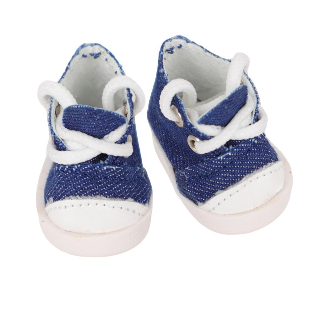 17cm Doll Cute Sneakers Canvas Material Doll Accessories Multiple Styles Doll Wear  Cotton Doll