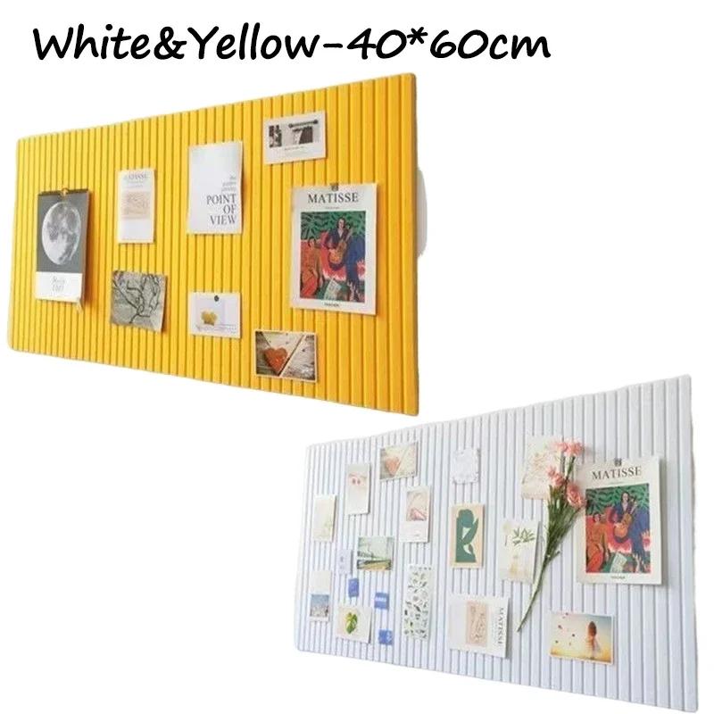 Thickened Decorative Felt Cork Board DIY Wall Stickers Office Kindergarten School Living Room Background Photos Message Display