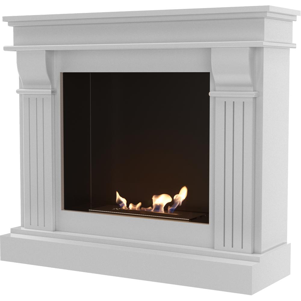 Portal Bioethanol Fireplace AUGUST TÜV White