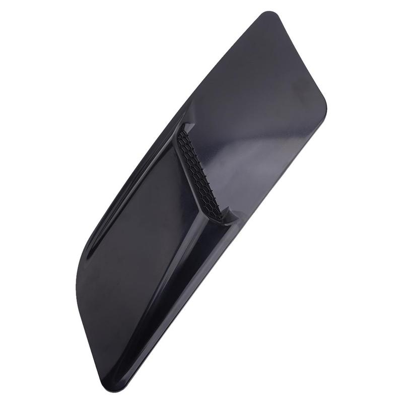 1 Pair Car Front Hood Air Flow Intake Trim Scoop Vent Guards Decor Fit for Ford Mustang 2015 2016 2017