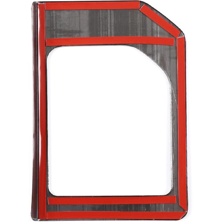 LLKUANG for Toyota Tundra 2014-2021 SUV Stainless Steel Center Console Gear Shift Panel Frame Trim Car Accessories (Black)