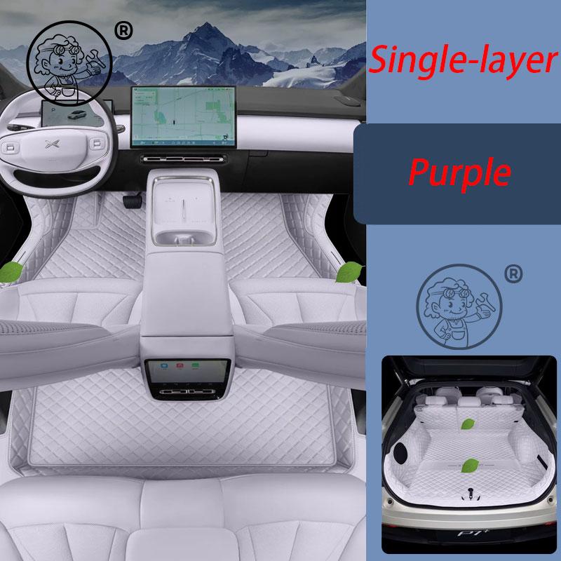 For XPENG P7+ 2026 2027 Car Floor Mats Dirt-resistant Foot Carpet Floor Cover Auto Interior Styling Decorative Accessories