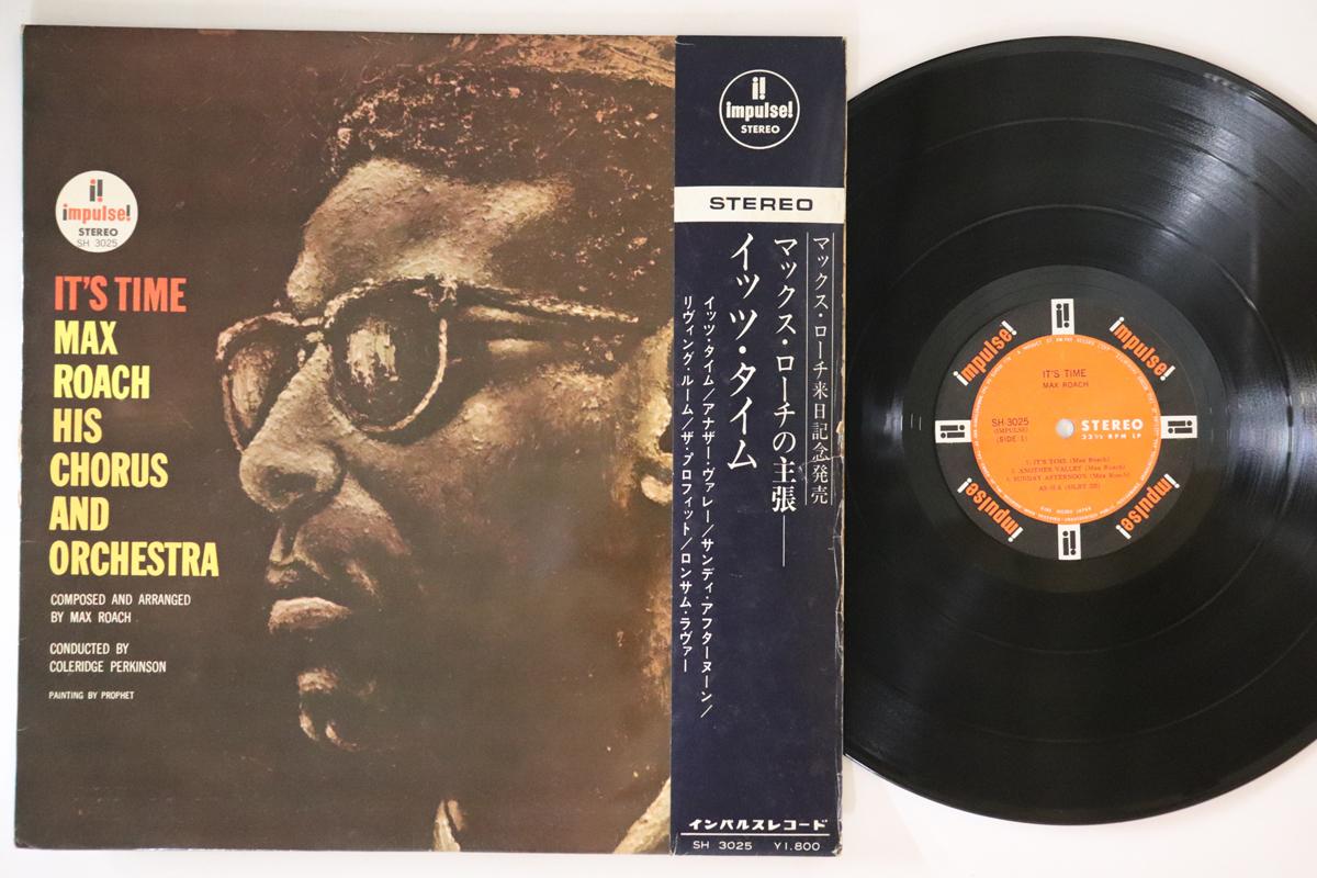 

LP Пластинка МАКС РОУЧ - Время пришло SH3025 IMPULSE 1964 Япония Оби Джаз Б/У