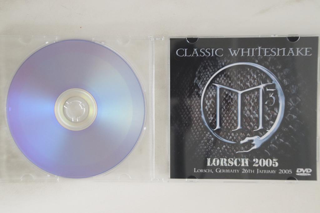 DVD M3 CLASSIC WHITESNAKE - Lorsch 2005 NONE NOT ON LABEL Unknown Rock Used