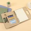 To Do List Loose Leaf Notebook PU Leather Memo Book 100 Sheets A5 Notebook  Students