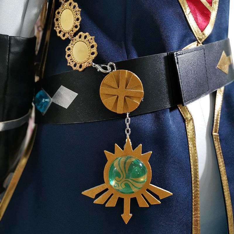 Game   Cosplay Costume Jean Gunnhildr Aldult Woman Top Pants Cloak Headdress Wig Halloween Rave Party Anime Suit