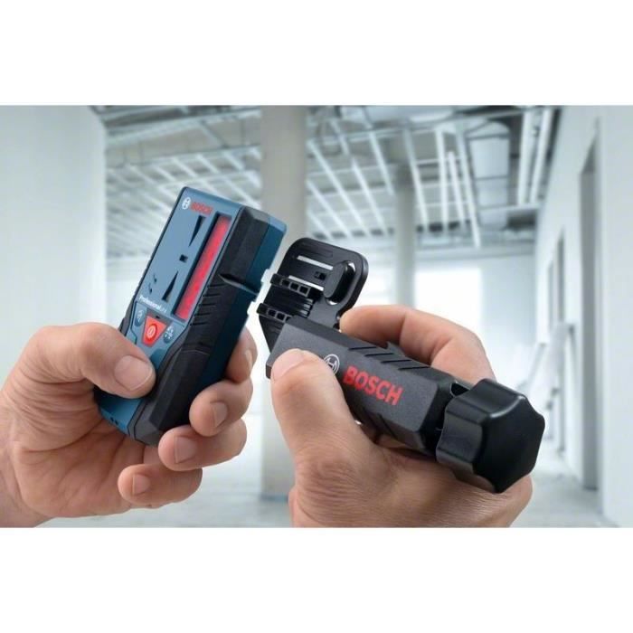 Accessoire De Mesure - Bosch Professional - Support Pince - Fixation Rapide - Compatible LR6 Et LR7