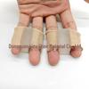 Double Hole Hallux Valgus Toe Separator and Corrector with Fiber Gel