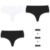 CINOON 3Pcs/Lot Temptation Panties Women Traceless Ice Silk Underwear Sexy High Waist G String Thong Comfortable Bikini Female Lingerie