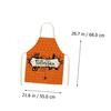 Lurrose 1 PC Halloween Apron, Baking Apron, Sleeveless Apron, Halloween Theme Apron, Spider Print Apron, Halloween Theme Apron, Creative