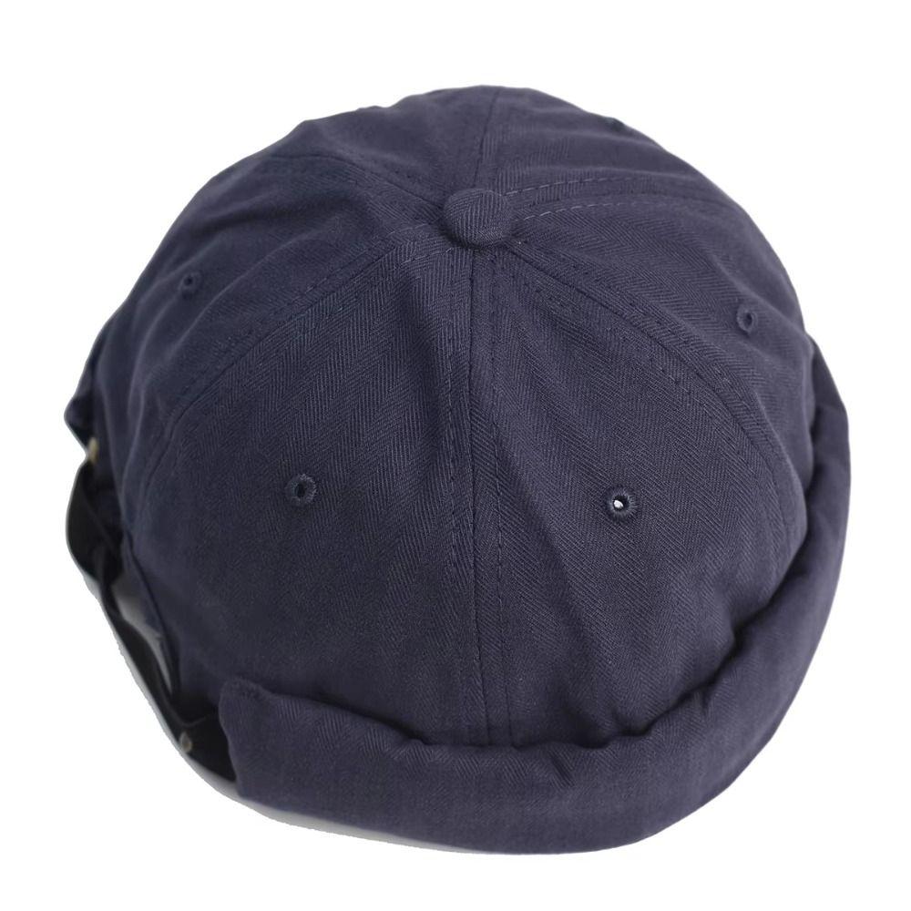 Cotton Hip Hop Hat Solid Color Baseball Cap Retro  Fashion Sunscreen  Hat  Outdoor