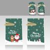 50pcs Christmas Presents Bags Candy Bag Christmas Decorations New Year Presents