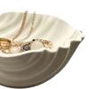 Jewelry Organizer Holder, Seahorse Shape Storage Tray, with Wave Shell 3D Printed Tray Groove Design, for Rings Necklaces Earrings Dressing Table