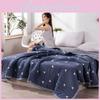 Summer Flower Strawberry Deer Print Quilt Bedding With Polyester Fill Indoor For