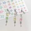 Lucky Four-Leaf Clover Key Mini Keyring