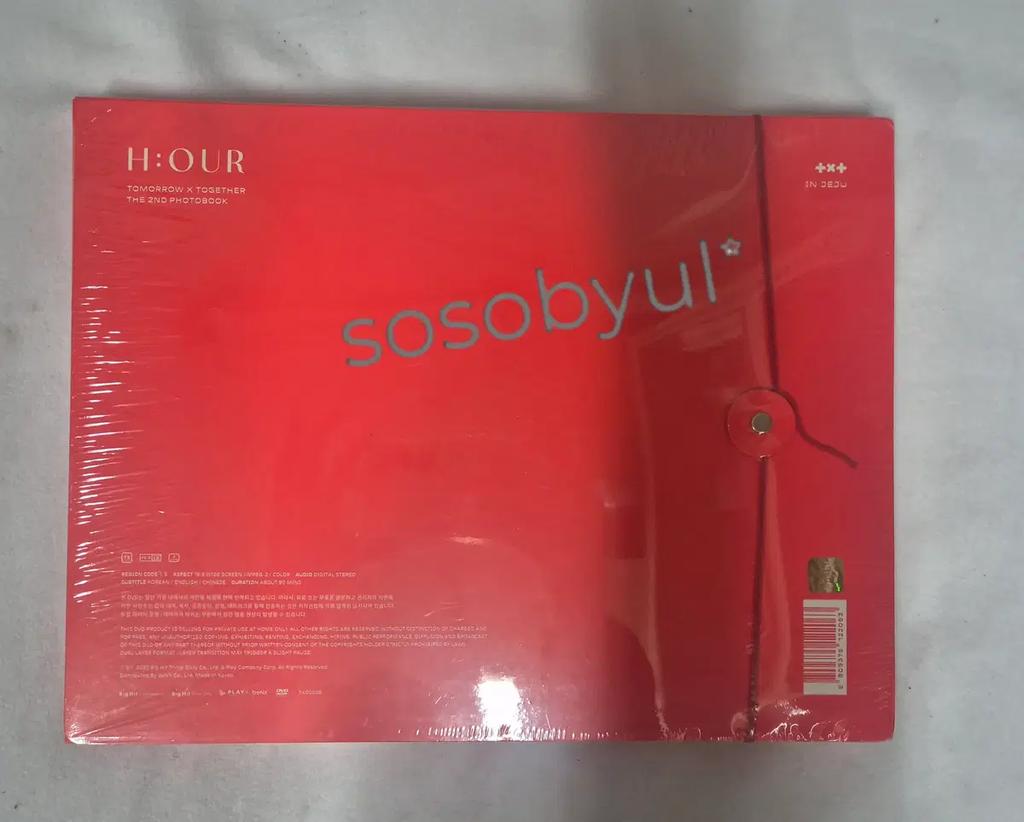 TOMORROW X TOGETHER (Unopened) TXT H: OUR Second Photobook Photobook DVD Tomorrow