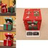 Snowman Santa Claus Gift Shape Design Music Box With Lighting For Christmas Decorations