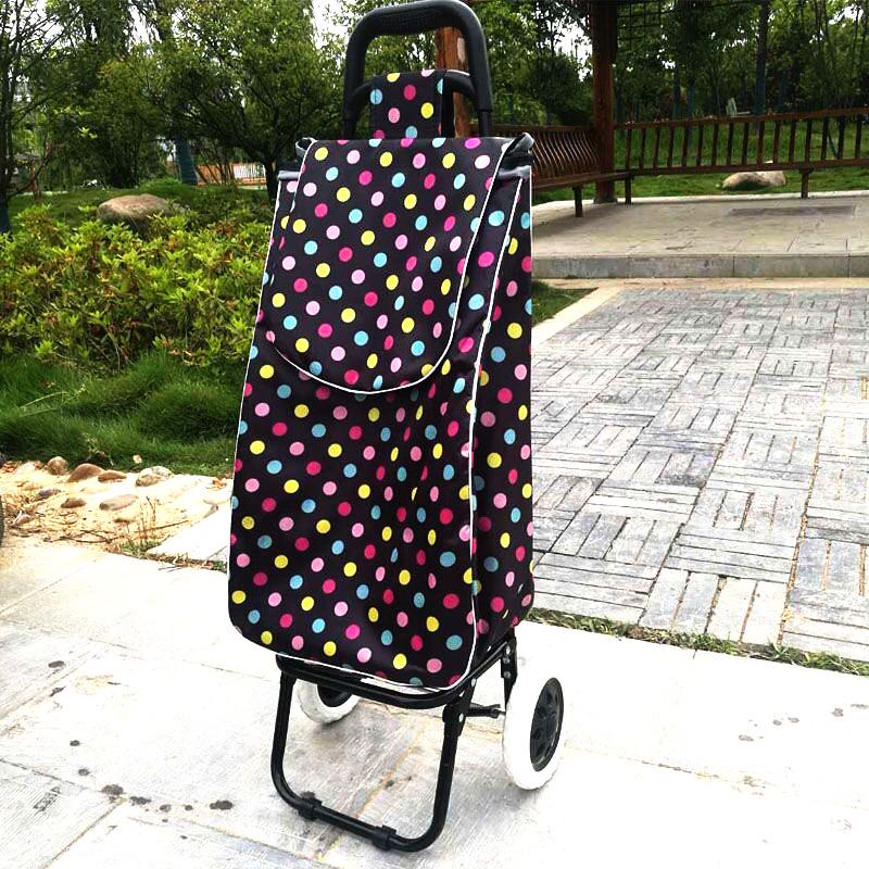 Carro Plegable Ligero para Personas Mayores - Carrito Portátil para Compras, Equipaje y Transporte