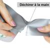 Ruban Adhésif Toilé - SSS - BOMEI PACK Unil - Argenté - 50 mm x 30 m - 2 Rouleaux