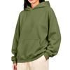 Damen Kapuzenpullover mit Tasche, Farbiger Pullover