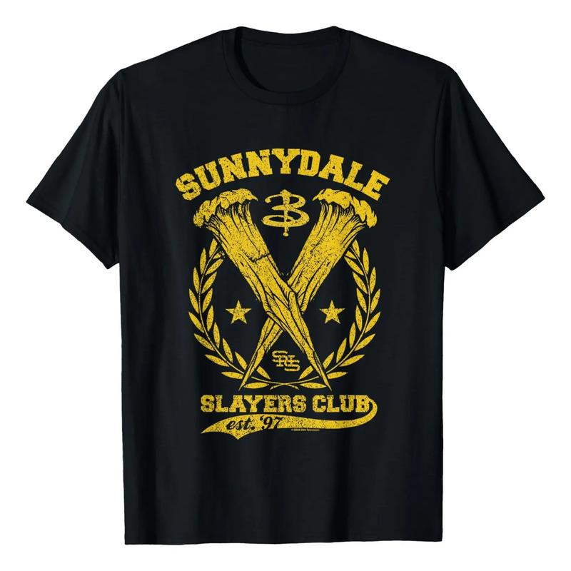 Buffy La Cazavampiros Sunnydale Slayers Club Collegiate T S разноцветный