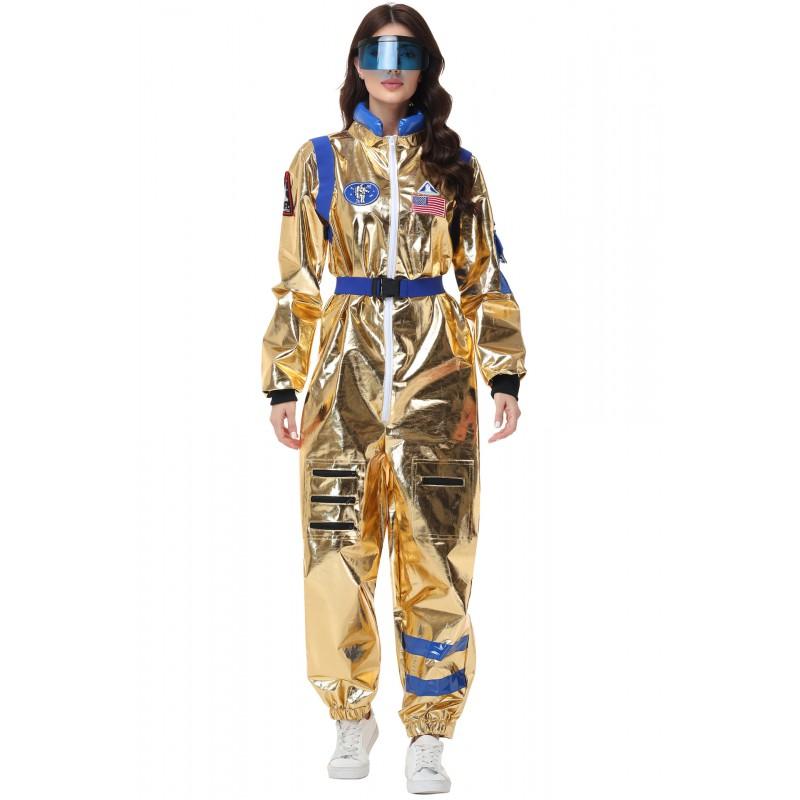 M-XL Halloween Couple Space Costume Wandering Earth Cosplay Astronaut Outfit Stage Party