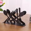 Elegant Napkin Holder Black Vertical Tissue Holder High Quality Tissue Dispenser  Restaurant Use