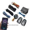 12V Universal Car Alarm App with Auto Start Stop System Remote Starter Auto Start Engine Ignition Button Keyless Entry System