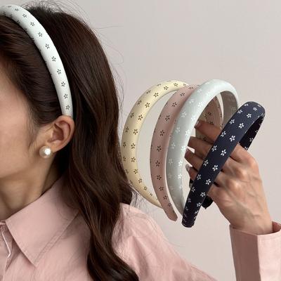Hair Band for Women Girl Headband Accessories Flowers Fascinator Vintage Hoops New In Kpop Sweets Washing Makeup Leading Fashion