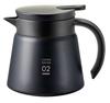 HARIO V60 Insulated Stainless Steel Server, 600ml, Black, VHS-60B
