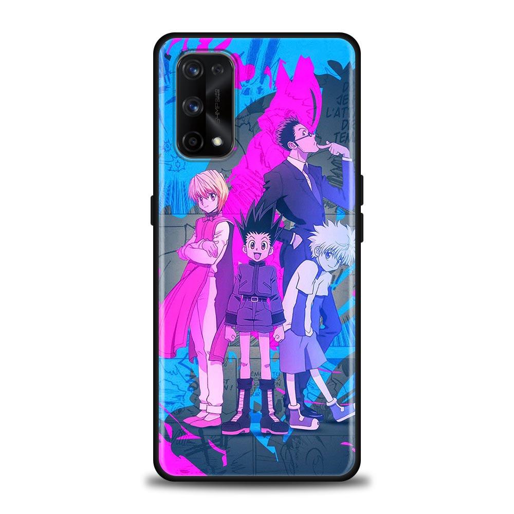 Hunter X Hunters LOGO Cute Anime Phone Case For Oppo Realme 8i 8 9 7 6 5 Pro 9i 7i 5i 6i XT 5G Cases Soft Cover Realme 8Pro 8i