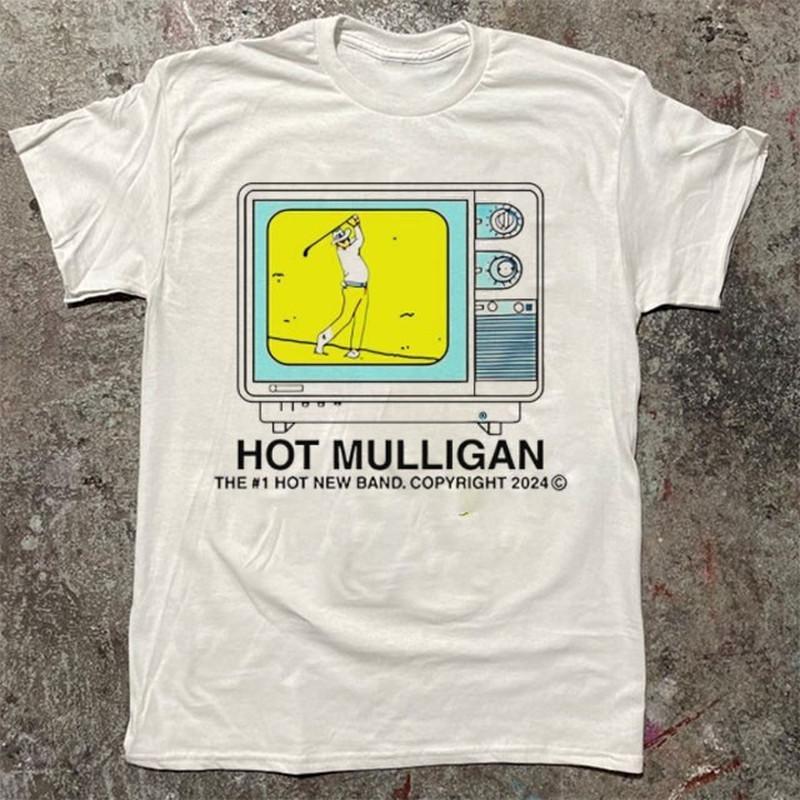 

Vintage Hot Mulligan Band Cotton Shirt Unisex Concert S To 5Xl El567 4XL