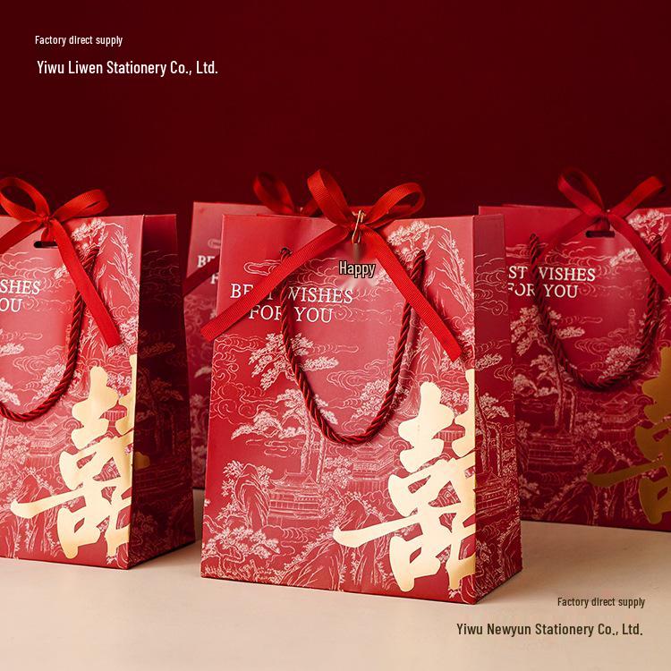 High-End Wedding Favor Candy Gift Bag