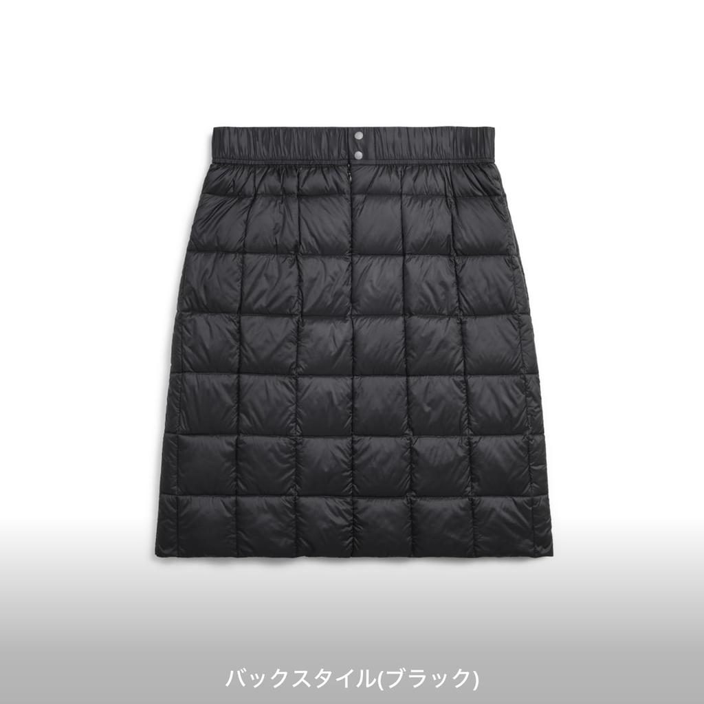 Taion Basic Down Skirt Size M Women's W150RS, Off-White,