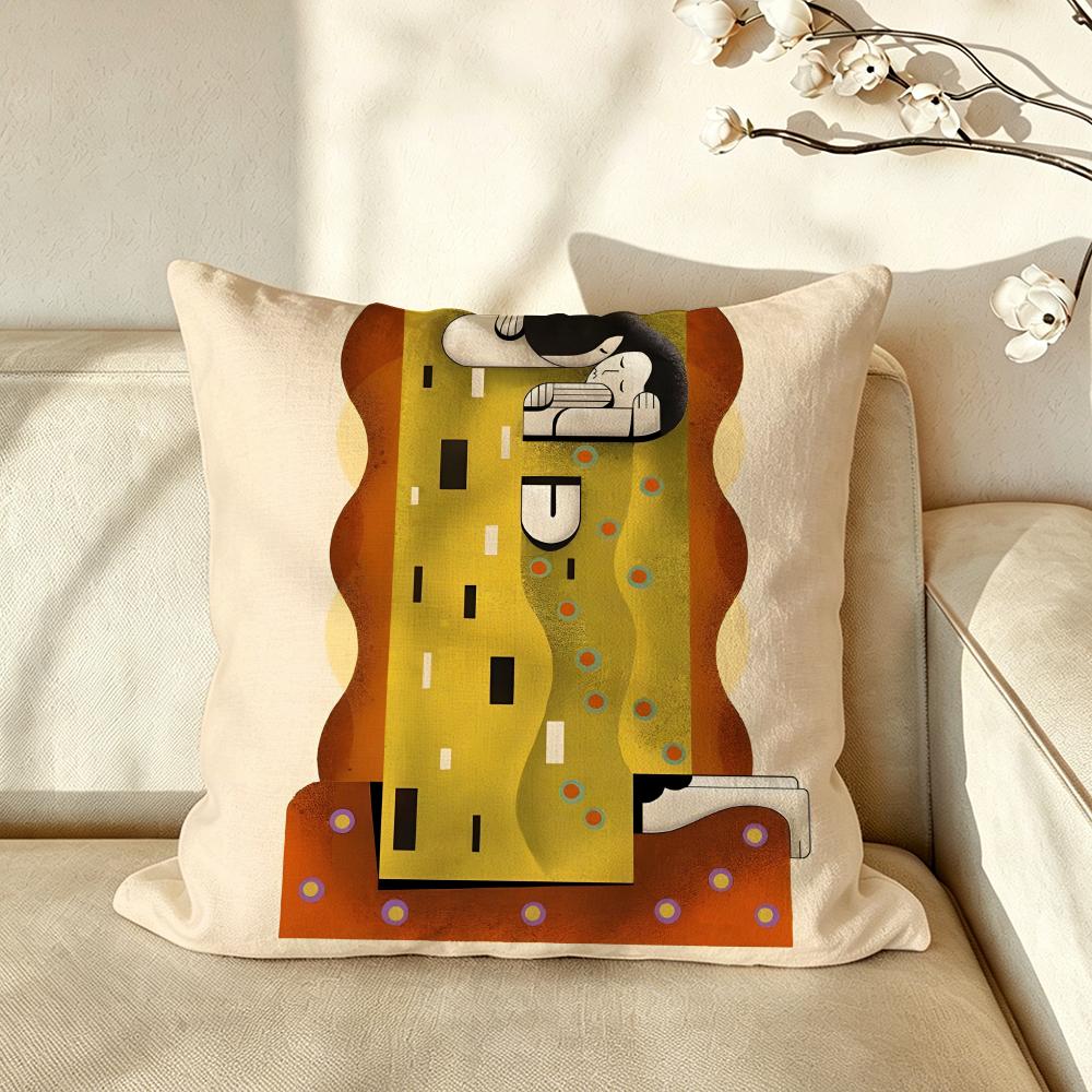 Artist JJohnBBattalgazi Cushion Cover Pillow Case Antidustmite Pillowcase Silky Short Plush Sofa Cushion Cover hot