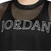 Jordan Crop Tops Women's Black Crew Neck Moderate CZ1892-010