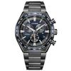 CITIZEN Wristwatch ATTESA (Radio-controlled Water-resistant Lightweight) CB5967-66L Chronograph Eco-Drive Black Titanium ACT Line Made Japan Mens Dark
