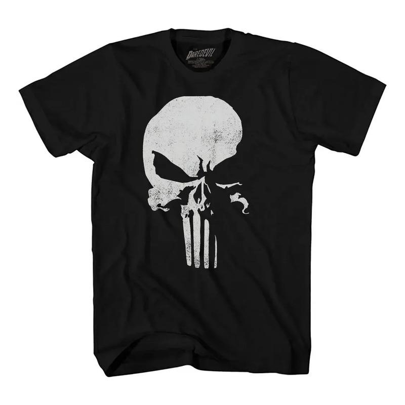 Camiseta Oficial Com O Logotipo Do Demolidor - Punisher Sku S