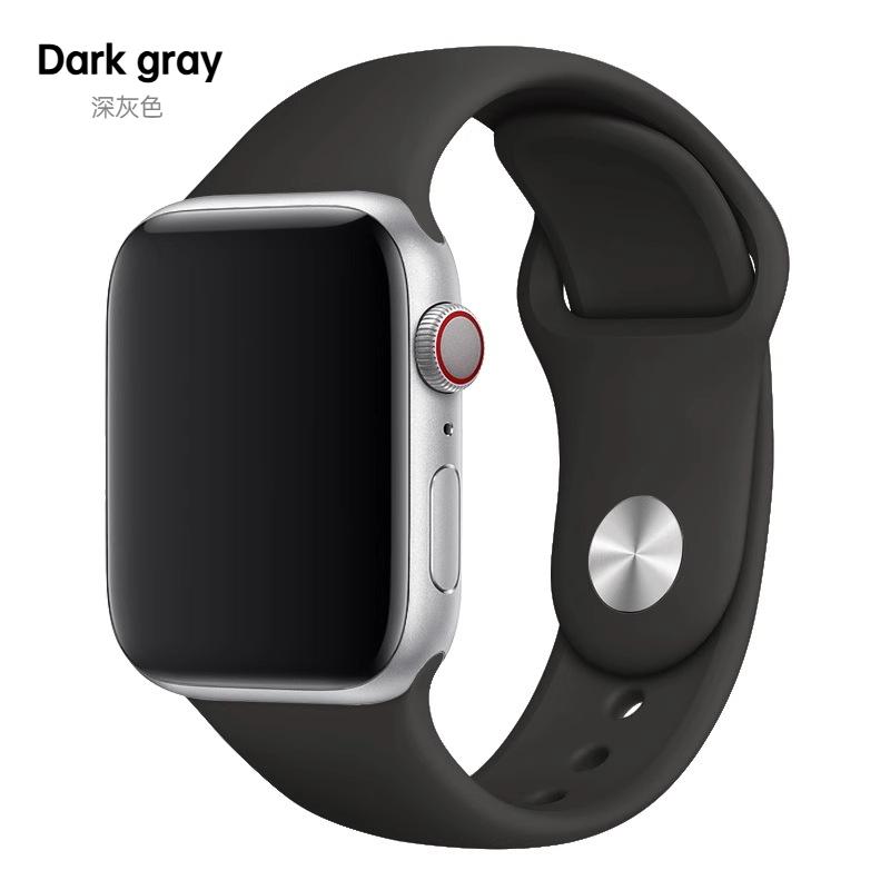 

Силиконовый спортивный ремешок для Apple Watch Band 49 мм 46 мм 44 мм 41 мм 45 мм 42 мм Pride Edition браслет Correa iWatch Series 10 9 8 Ultra2 Band 40 мм 38 мм 38 40 41 S10-42mm&M-L