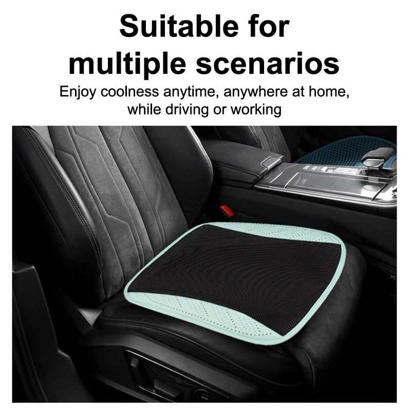 Universal Summer Car Seat Cooler Air Seat Cooling Cushion With Usb Fan Fast Blowing Ventilation Seat Refrigerated Car Seat