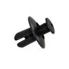 50Pcs 8mm Auto Bumper Fastener Hole Rivet Retainer Push Engine Cover Car Door Trim Panel Clip Fasteners Car Maintenance Parts