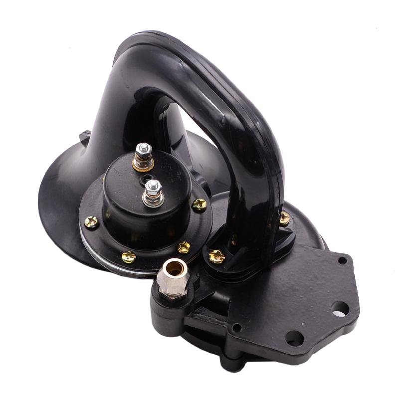 Universal 12/24V Truck Electric Snail Air Horn Loud Sound For Scania Volvo Mercedes-Benz Renault