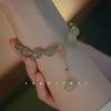 Imitation Hetian Jade Bracelet - Women's Retro Design, Elegant & Durable, Perfect Gift for Girlfriends.