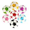 50Pcs Round Shape 2 Holes Soccer Football Wooden Button for Sewing