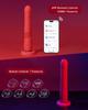 LOVENSE Gravity Dildo Piston Vibrator Rechargeable Remote Control Stretchable Vibration Vibrator App Control Vibrating Dildo for Clitoris G Spot Anal